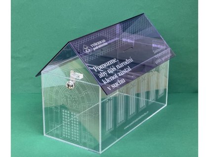 198 5 kasicka pokladnicka domecek 400x200x300 mm 3x gravir zamek