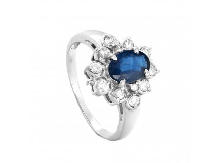 Safírový prsten 1.34 ct | certifikát GWLAB