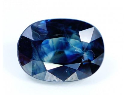 Tmavě modrý safír 1.12 ct | certifikát ALGT