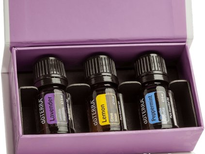 Introductory Kit - levanduľa, citrón a peppermintu po 5 ml