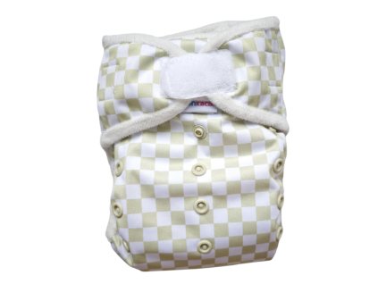 Vrchné nohavičky PUL lemovky  - šach mat - suchý zips