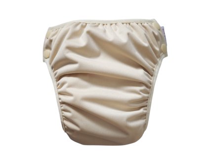 Naťahovacie kapsovky - Basic béžové - veľkosť S