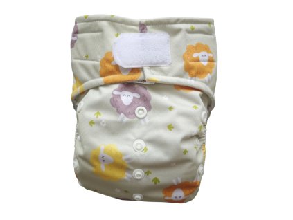 Vrchné nohavičky kapsovky - Ovečky