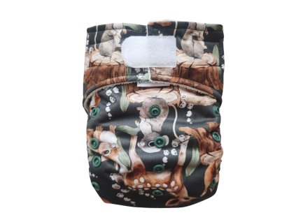 Vrchné nohavičky kapsovky - Lesné zvieratká