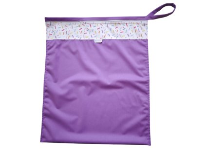 Vrece na skladovanie použitých plienok - fialové