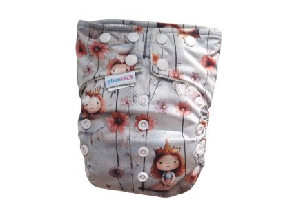 Vrchné nohavičky kapsovky -  princeznička