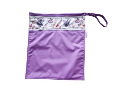 Vrecko dvojkapsové fialové