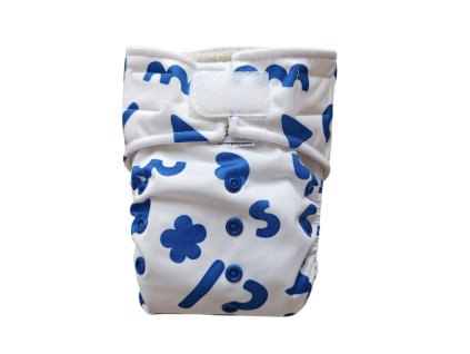 Vrchné nohavičky kapsovky - modrô