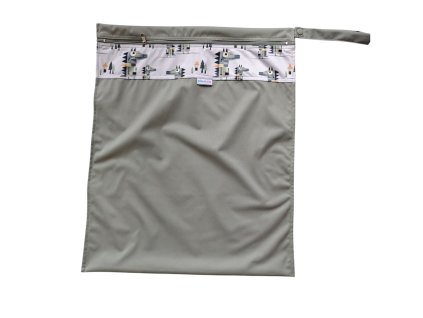 Vrece na skladovanie použitých plienok - sivé