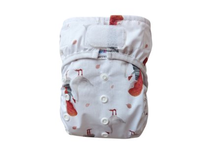 Vrchné nohavičky PUL - s krídielkami - Húsky