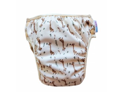 Naťahovacie kapsovky - Žirafa - veľkosť S,L