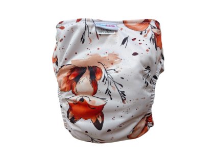 side snap - Líška ecru