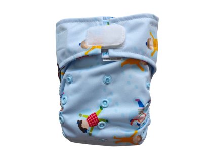 Vrchné nohavičky PUL klasik -  Anjel v snehu