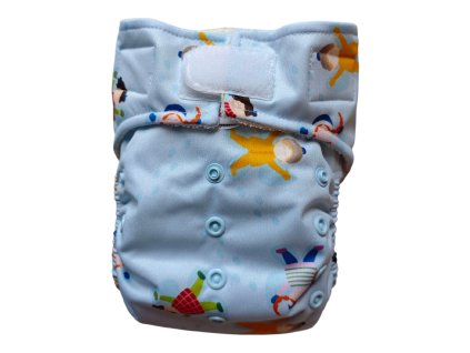 Vrchné nohavičky kapsovky -  Anjel v snehu ❄️