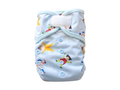 Vrchné nohavičky PUL lemovky  - Anjel v snehu ❄️