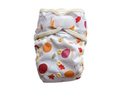 Vrchné nohavičky PUL lemovky - Slimak