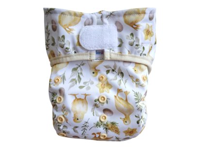 Vrchné nohavičky PUL - s krídielkami - slnecnice