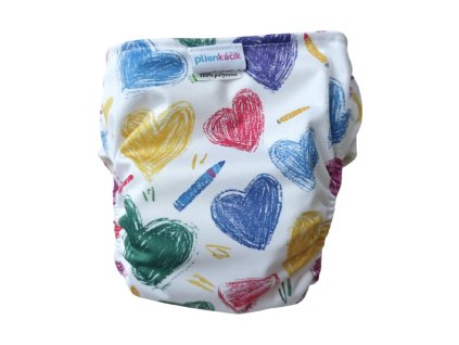 side snap -  srdiečka farebné