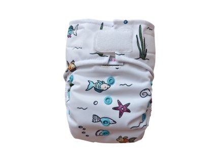 Vrchné nohavičky kapsovky - Rybky