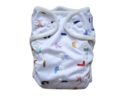 Vrchné nohavičky PUL lemovky  - plienkacik, tulipány