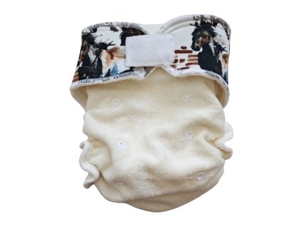 Bambuska - suchý zips - koník