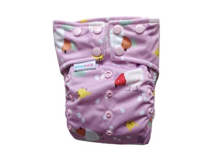 Vrchné nohavičky kapsovky -  sliepočky