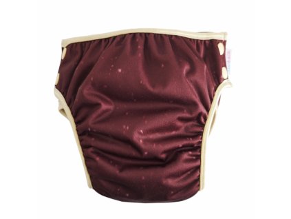 Naťahovacie kapsovky- veľkosť S  - Bordó
