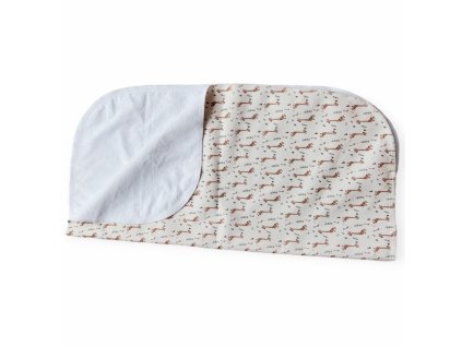 Nepremokavé podložky 60*60 - Jahody, žirafa