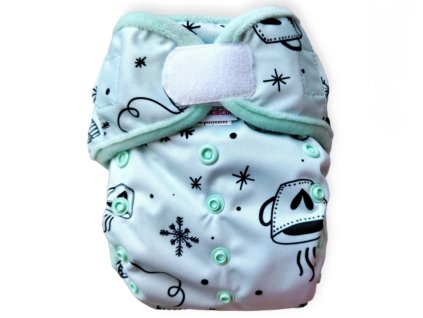 Vrchné nohavičky PUL lemovky  - Zimná kolekcia