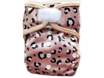 Vrchné nohavičky PUL lemovky - Leo - patentky