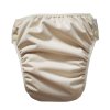 Naťahovacie kapsovky - Basic béžové - veľkosť S