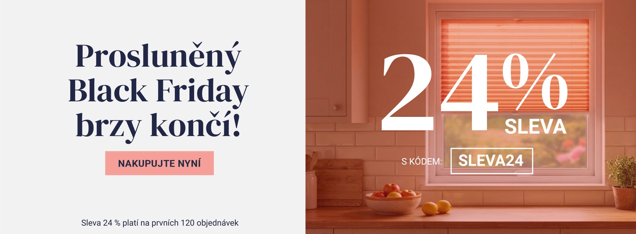 Prosluněný Black Friday brzy končí!