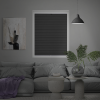 Roleta Plisé, s profilem Decor, Blackout, Černá, P 962