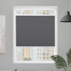 Roleta Plisé, s profilem Classic, Blackout, Betonová šeď, PJ 1104