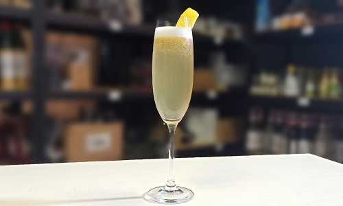 French 75 mocktail