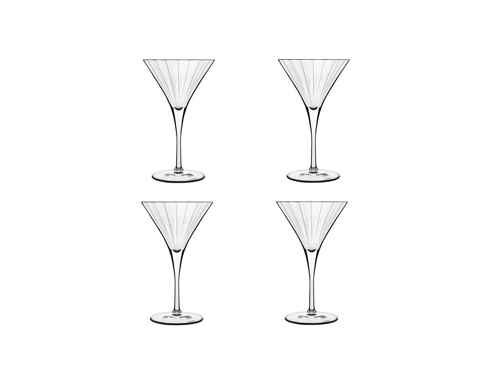 Luigi Bormioli Bach sklenice na martini 260 ml, 4 ks