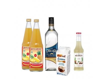 Pina Colada set ingrediencí
