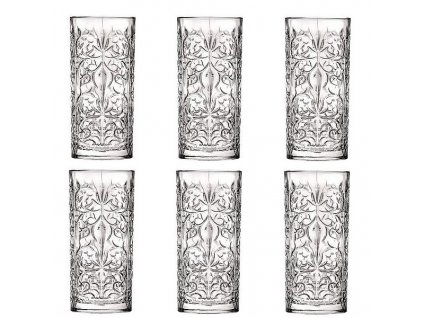 RCR TATTOO sklenice tumbler 368 ml, 6 ks