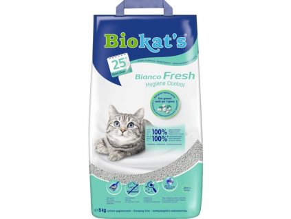 Podestýlka Cat Biokat's Bianco Fresh 5 kg