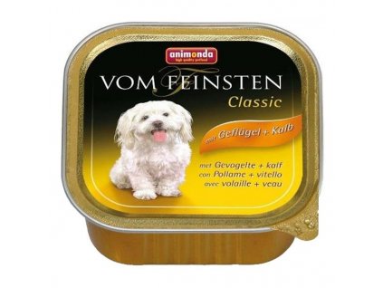 Animonda Vom Feinsten dog Classic vanička drůbeží & telecí 150 g