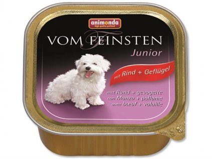 Animonda Vom Feinsten dog Junior vanička hovězí & drůbeží 150 g