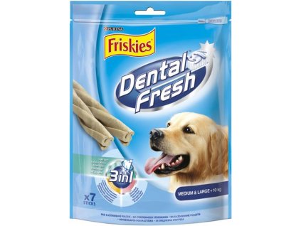 Friskies Dental Fresh snack 3 v 1 "M" 180 g