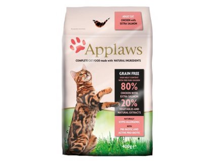 Applaws Cat Dry Adult Salmon 400 g