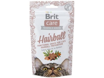 Brit Care Cat Snack Hairball 50 g