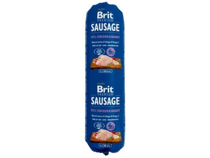 Brit Sausage Chicken & Rabbit 800 g