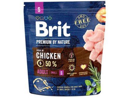 Brit Premium by Nature Adult S 1 kg