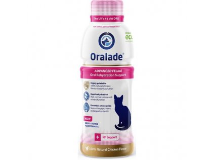 Oralade rehydratační roztok kočka 330 ml