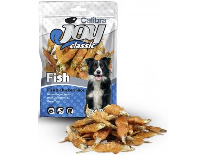 Calibra Joy Dog Classic Fish & Chicken Slice 80g