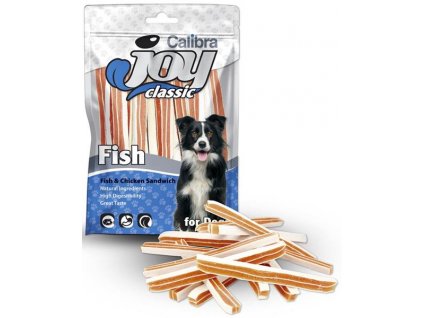 Calibra Joy Dog Classic Fish & Chicken Sandwich 80 g