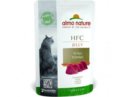 Almo Nature Jelly tuňák 55 g